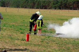 Feuerwehr Show auf der Brandenburger Landpartie in Groß Briesen